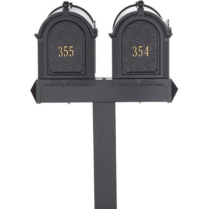 White Hall Multi Mailbox Dual Capitol Package