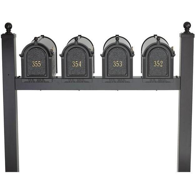 White Hall Multi Mailbox Quad Package