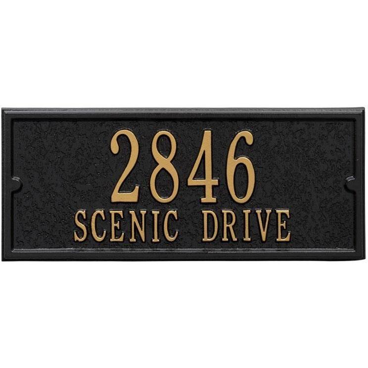 White Hall Personalized Side Plaque
