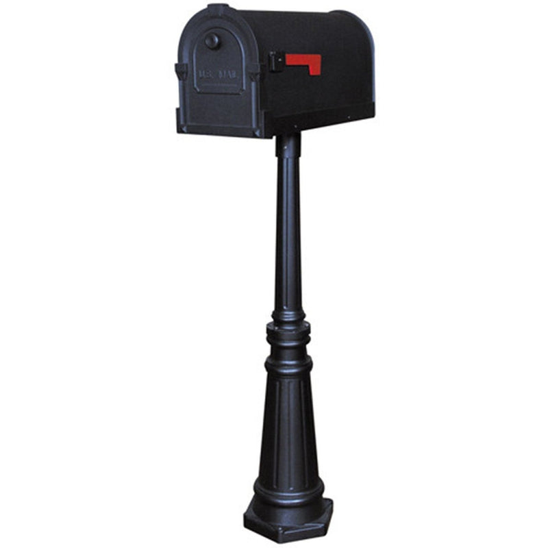 Special Lite Savannah Curbside Mailbox with Tacoma Mailbox Post Unit