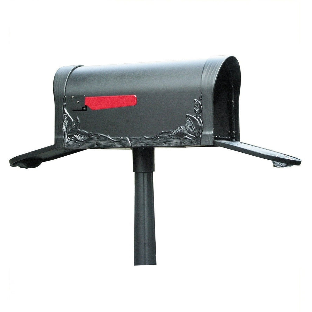 Special Lite Products Floral Curbside Mailbox with Two Doors