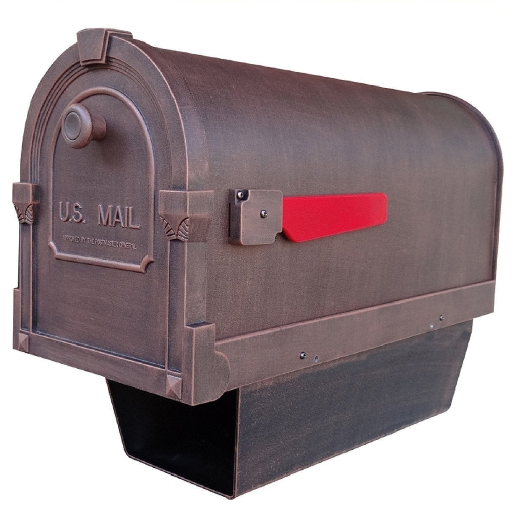 Special Lite Products Savannah Curbside Mailbox With Paper Tube