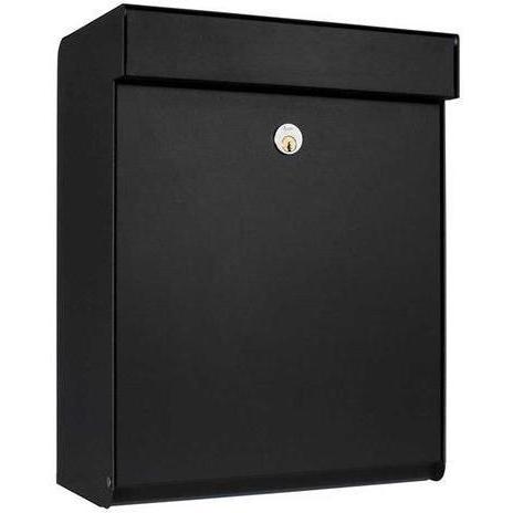 Qualarc ALX-GRM-BK Allux Grandform Locking Mailbox - Black