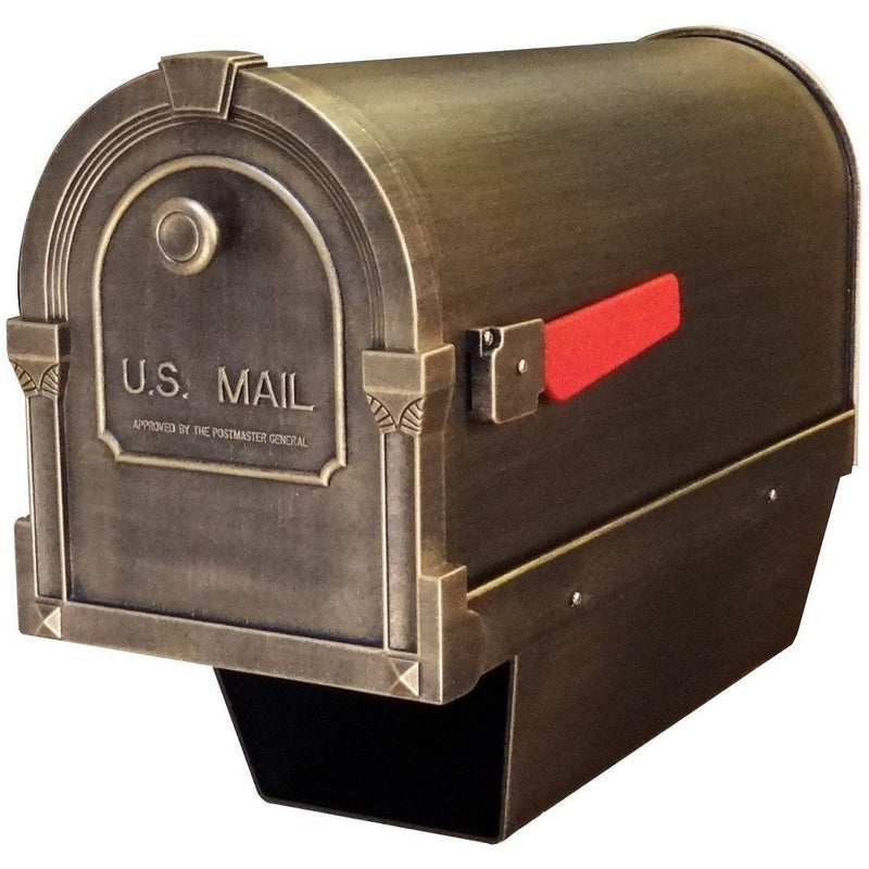 Special Lite Products Savannah Curbside Mailbox with Paper Tube