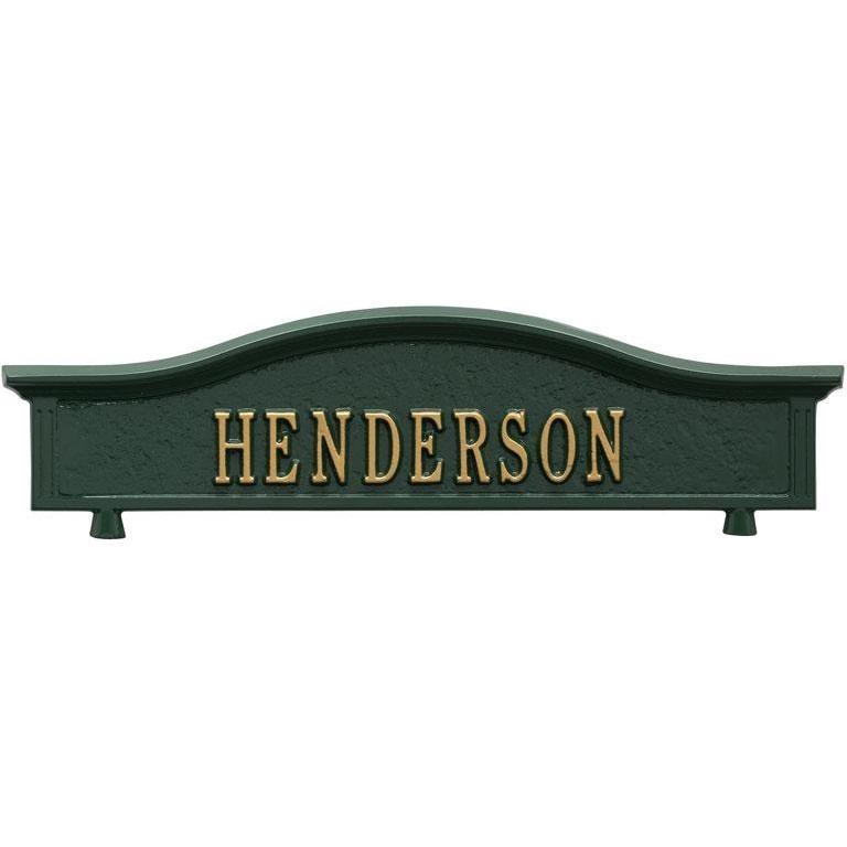White Hall Personalized Two Sided Topper