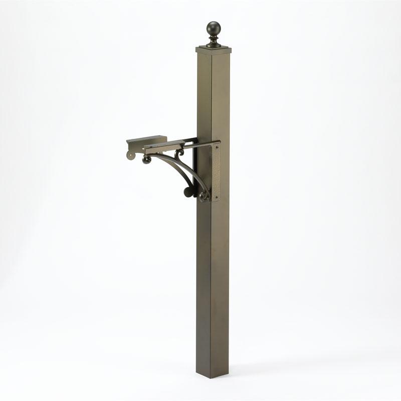 White Hall Deluxe Post & Brackets w/ball finial