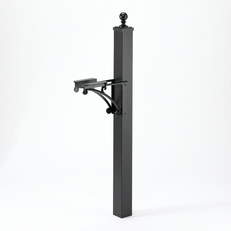 White Hall Deluxe Post & Brackets w/ball finial