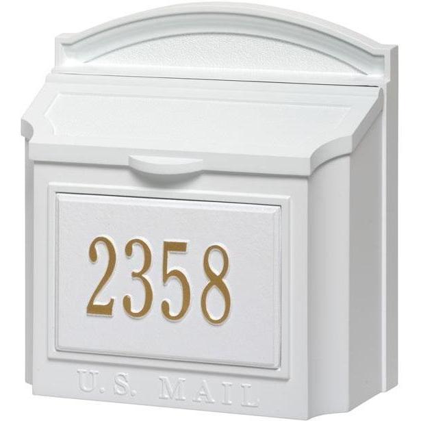 White Hall Wall Mailbox Package