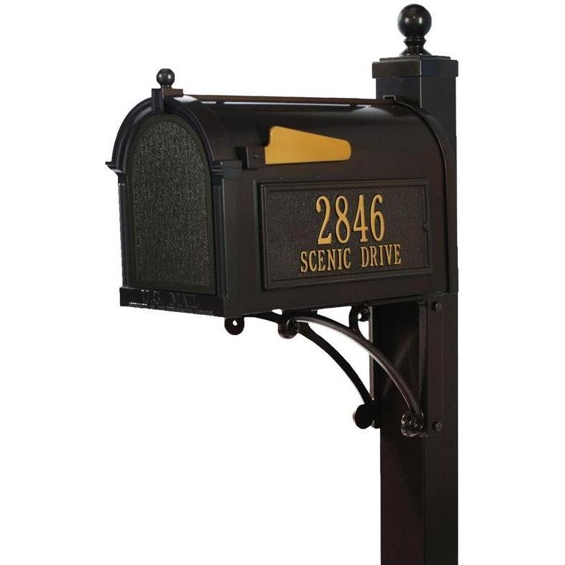 White Hall Deluxe Capitol Mailbox Package