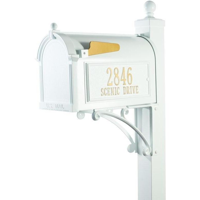 White Hall Deluxe Capitol Mailbox Package