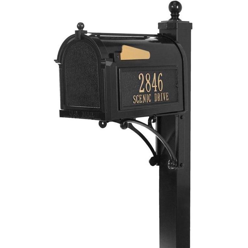 White Hall Deluxe Capitol Mailbox Package