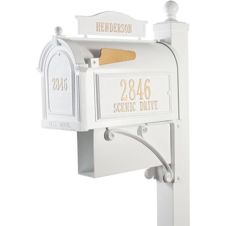 White Hall Ultimate Mailbox Package