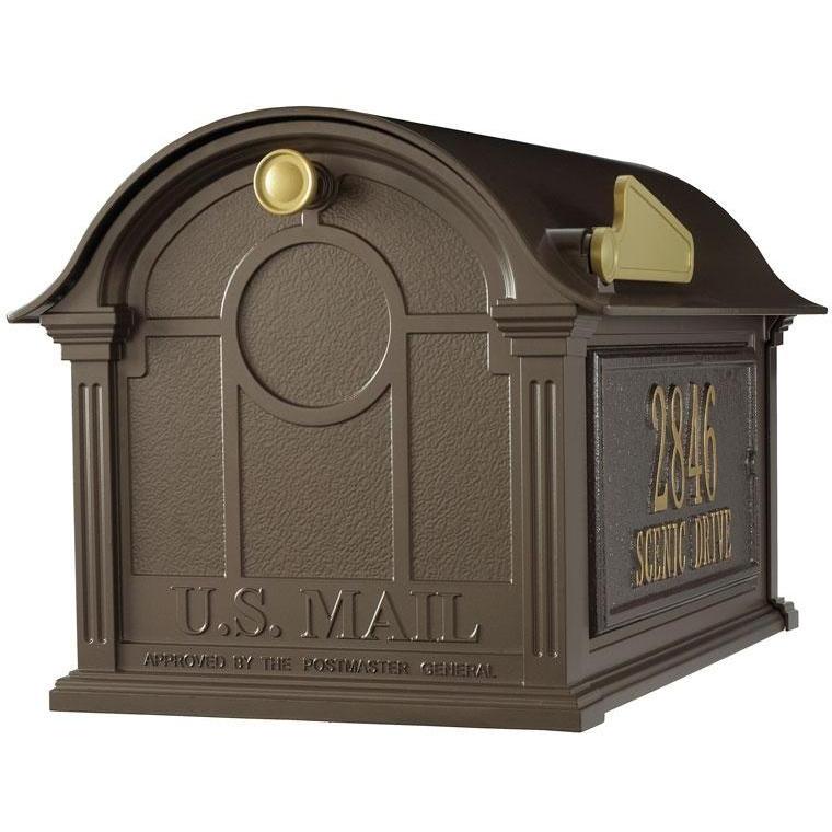 White Hall Balmoral Mailbox Side Plaques Package