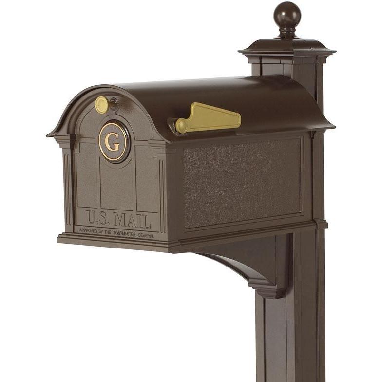 White Hall Balmoral Mailbox Monogram & Post Package