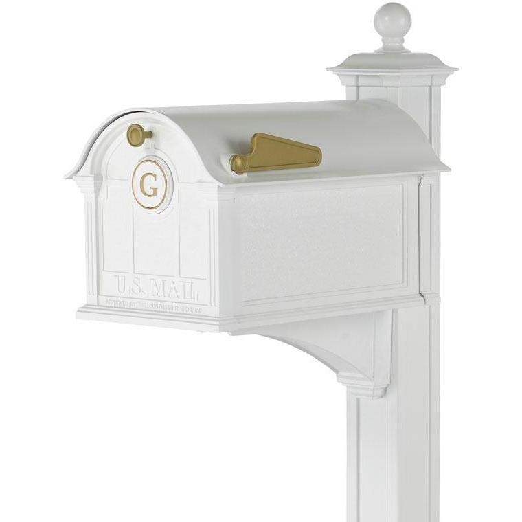 White Hall Balmoral Mailbox Monogram & Post Package