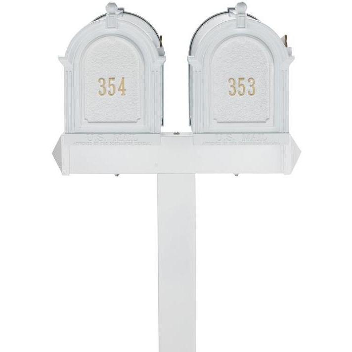 White Hall Multi Mailbox Dual Capitol Package