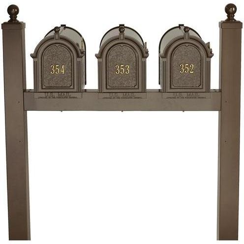 White Hall Multi Mailbox Triple Package