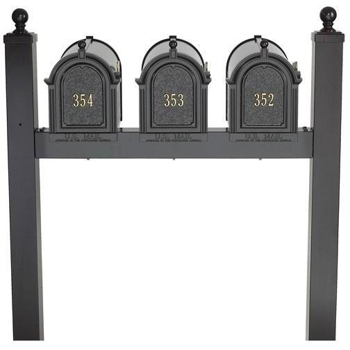 White Hall Multi Mailbox Triple Package