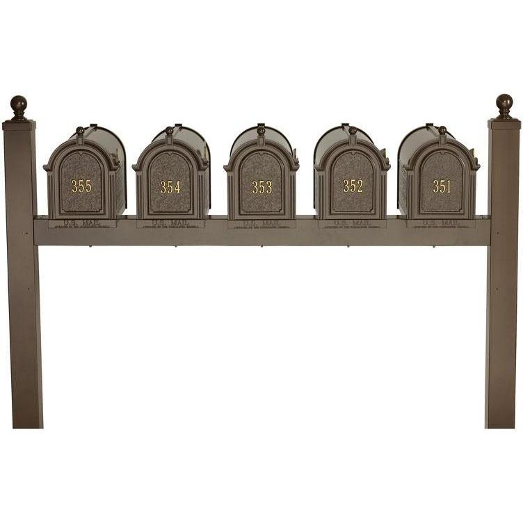White Hall Multi Mailbox Quint Package