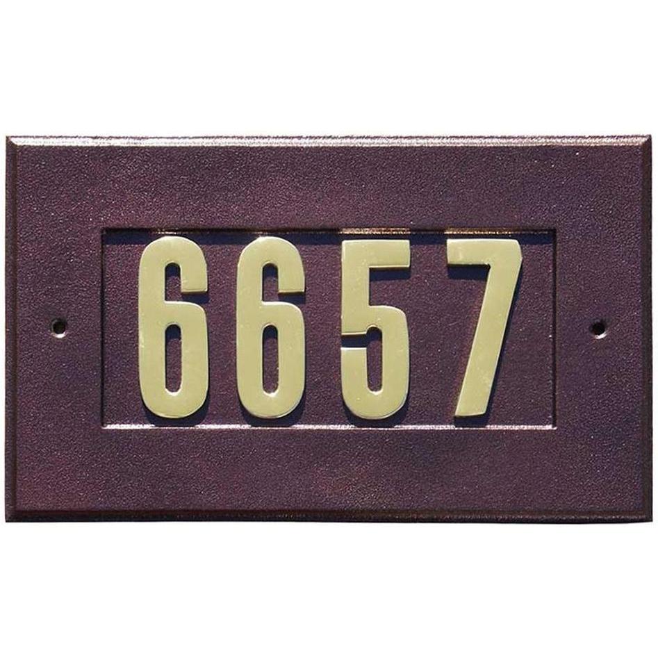 QualArc Personalized Manchester Custom Address Plaque