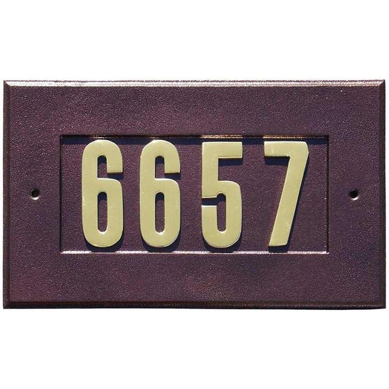 QualArc Personalized Manchester Custom Address Plaque