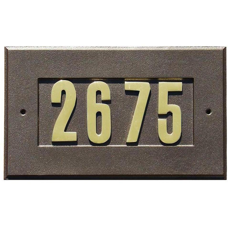 QualArc Personalized Manchester Custom Address Plaque
