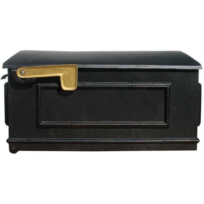 QualArc Lewiston Mailbox with Post Cast Aluminum