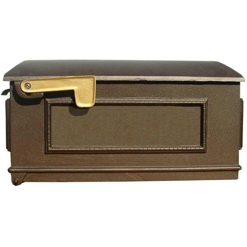 QualArc Lewiston Mailbox with Post Cast Aluminum