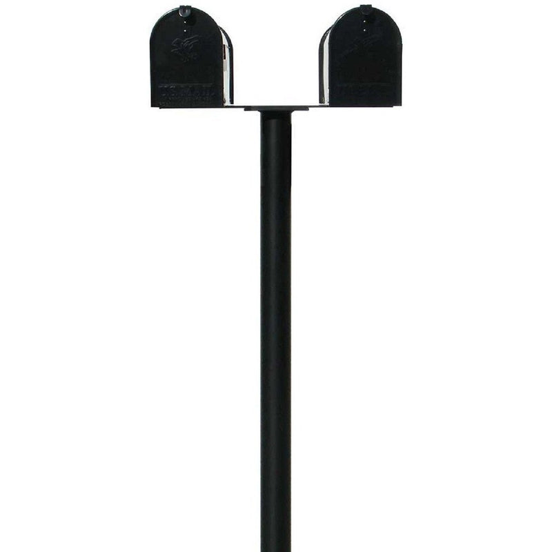 QualArc Hanford TWIN Residential Mailbox Post System Cast Aluminum