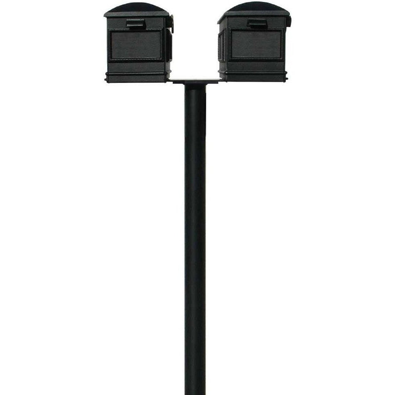 QualArc Hanford TWIN Residential Mailbox Post System Cast Aluminum
