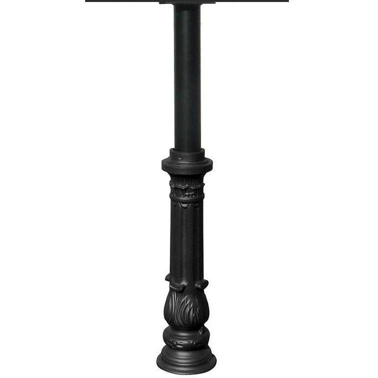 QualArc Hanford TWIN Mailbox Post Cast Aluminum
