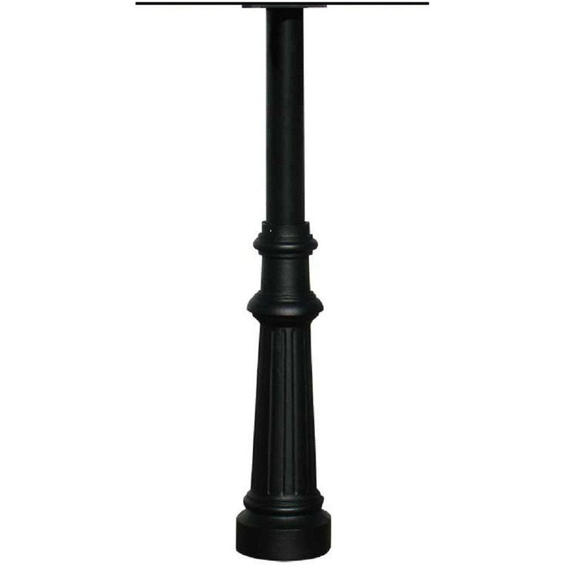 QualArc Hanford TWIN Mailbox Post Cast Aluminum