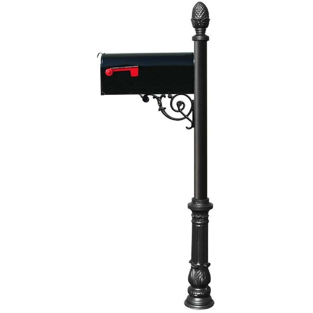 QualArc Lewiston Post E1 Economy Mailbox Cast Aluminum