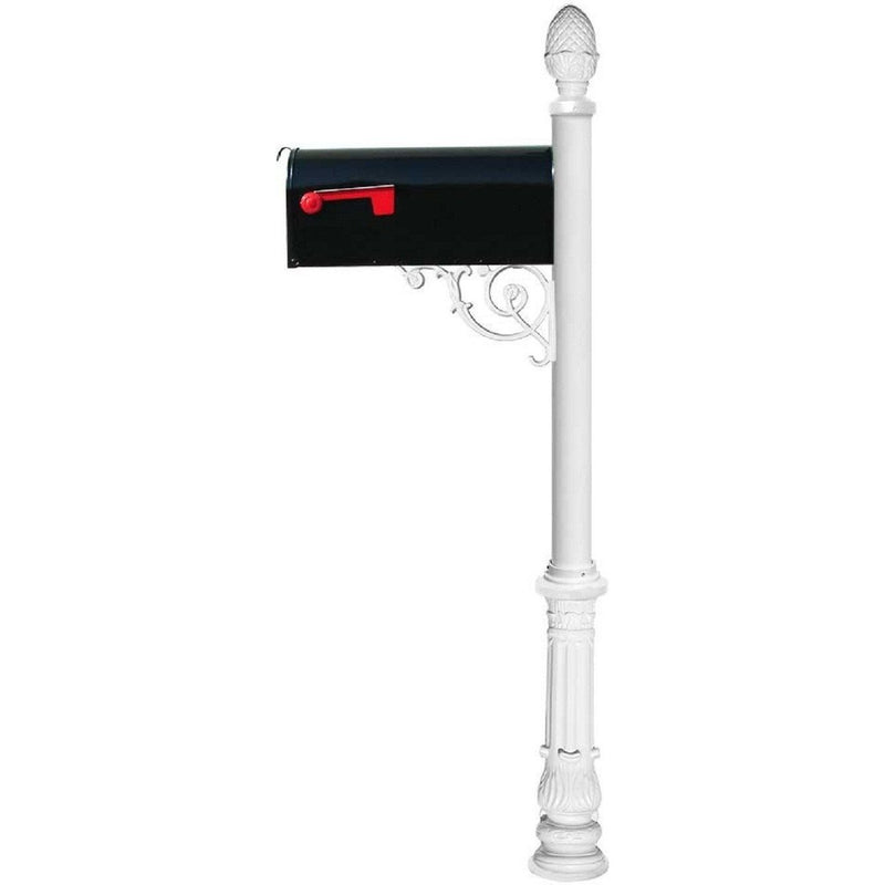 QualArc Lewiston Post E1 Economy Mailbox Cast Aluminum