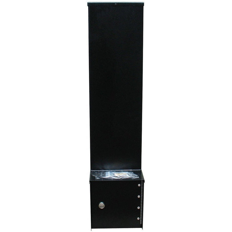 Qualarc Manchester Security Drop Chute Mailbox Decorative Cross Door Logo Faceplate
