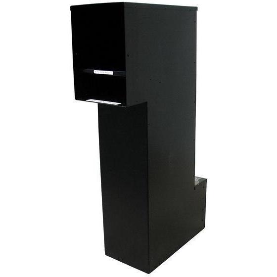 Qualarc Manchester Security Drop Chute Decorative Scroll Door Logo Mailbox