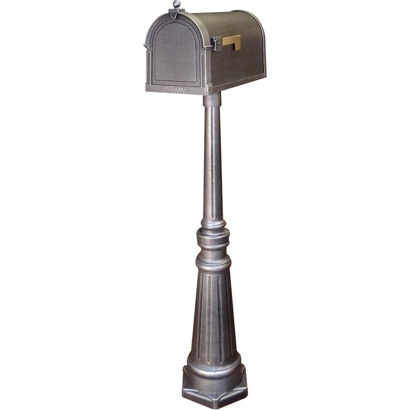 Special Lite Berkshire Curbside Mailbox with Tacoma Mailbox Post Unit