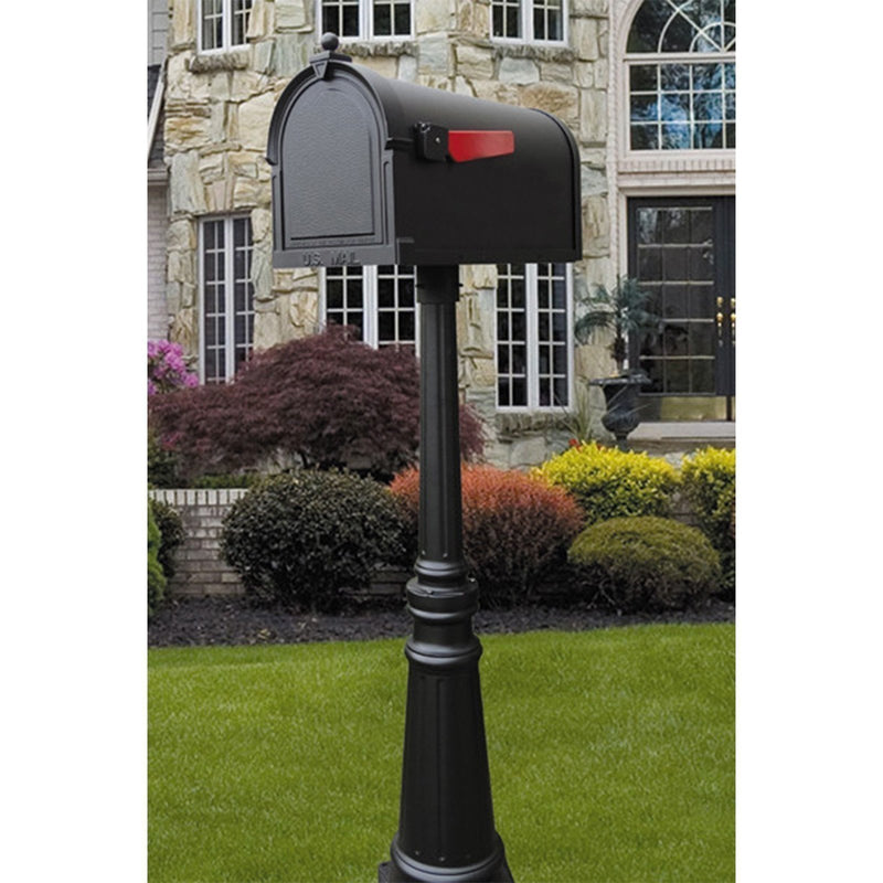Special Lite Berkshire Curbside Mailbox with Tacoma Mailbox Post Unit