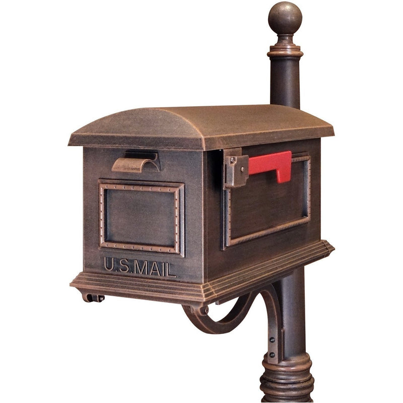 Special Lite Traditional Curbside Post Mount Mailbox
