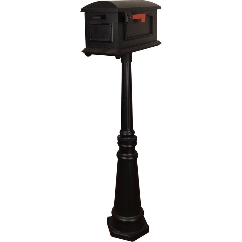 Special Lite Traditional Curbside Mailbox with Tacoma Mailbox Post Unit