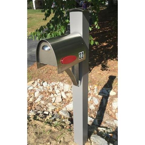 SPIRA MEDIUM POSTBOX STAINLESS W/O BIN (SPA-M005SS)