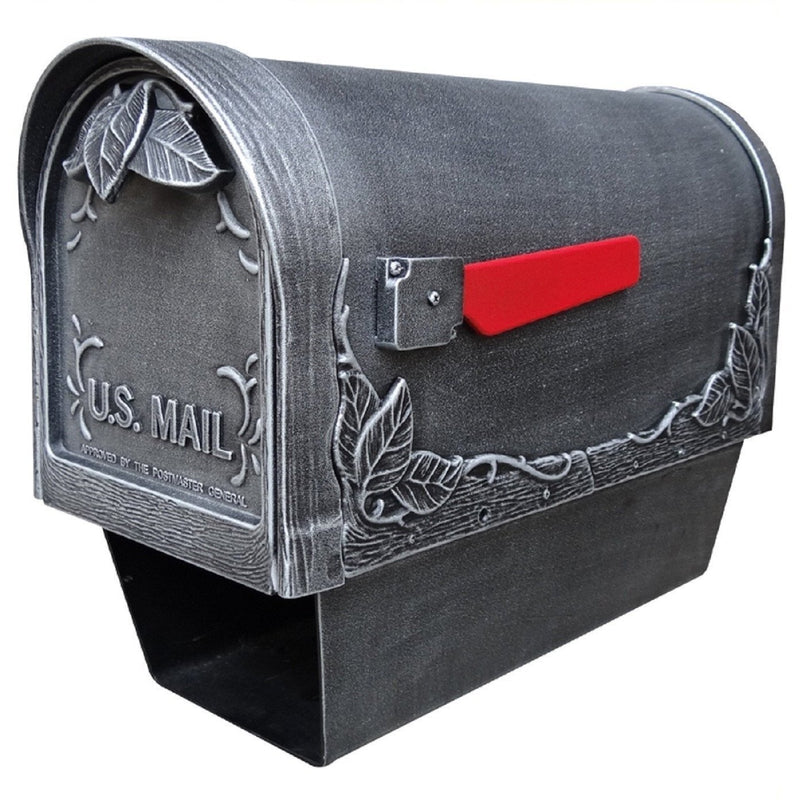 Special Lite Products Floral Curbside Mailbox with Paper Tube