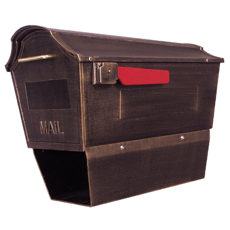 Special Lite Products Town Square Curbside Mailbox with Paper Tube