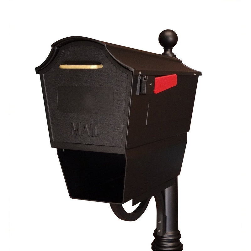 Special Lite Products Town Square Curbside Mailbox with Paper Tube