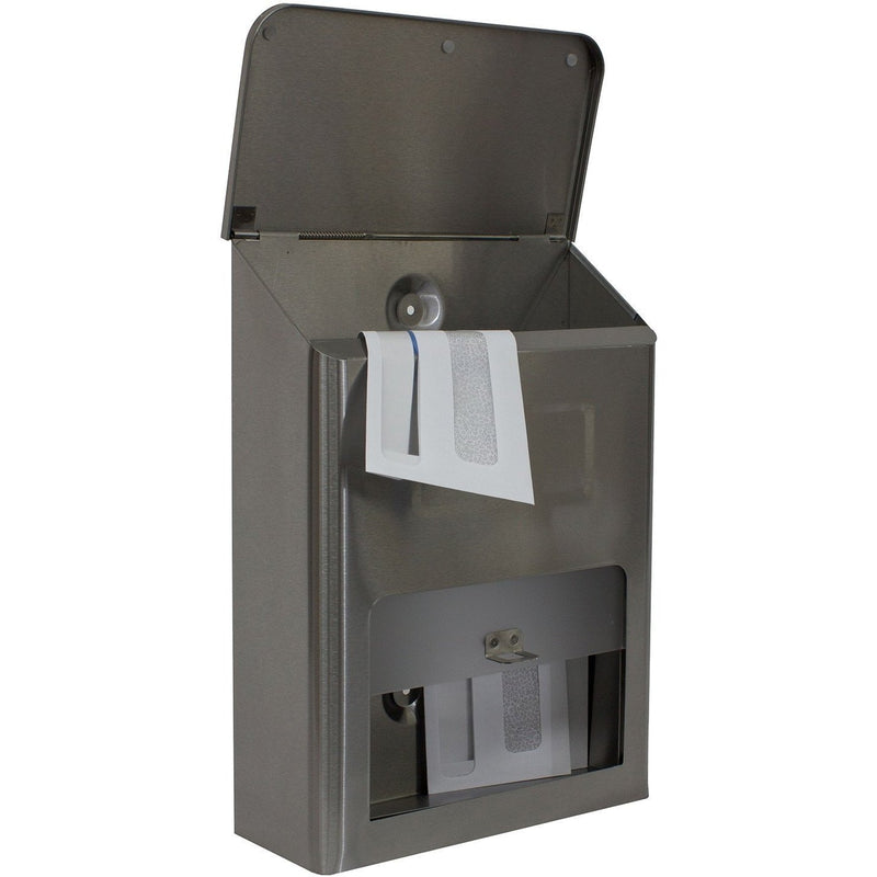 QualArc Winfield Metros Wall Mount Mailbox Stainless Steel