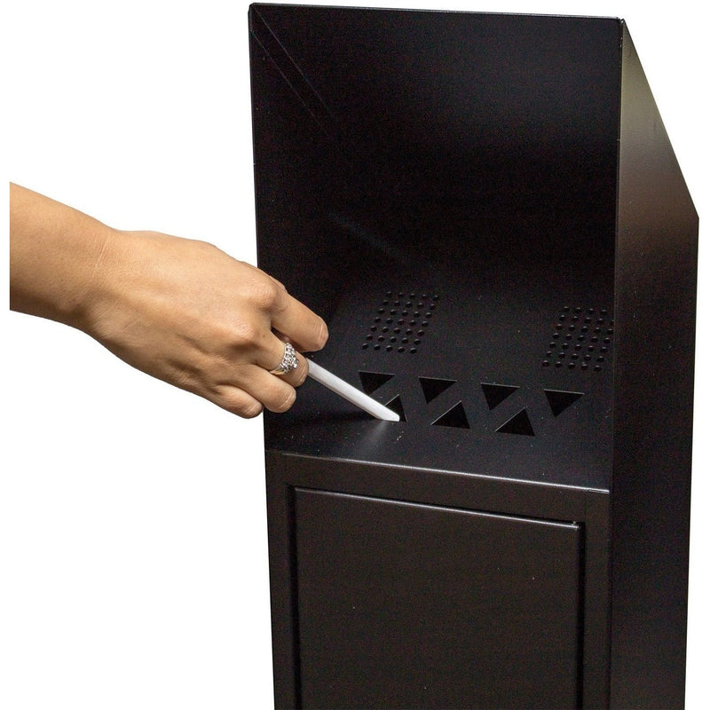 QualArc Winfield Newark Free Standing Cigarette Ash Receptacle