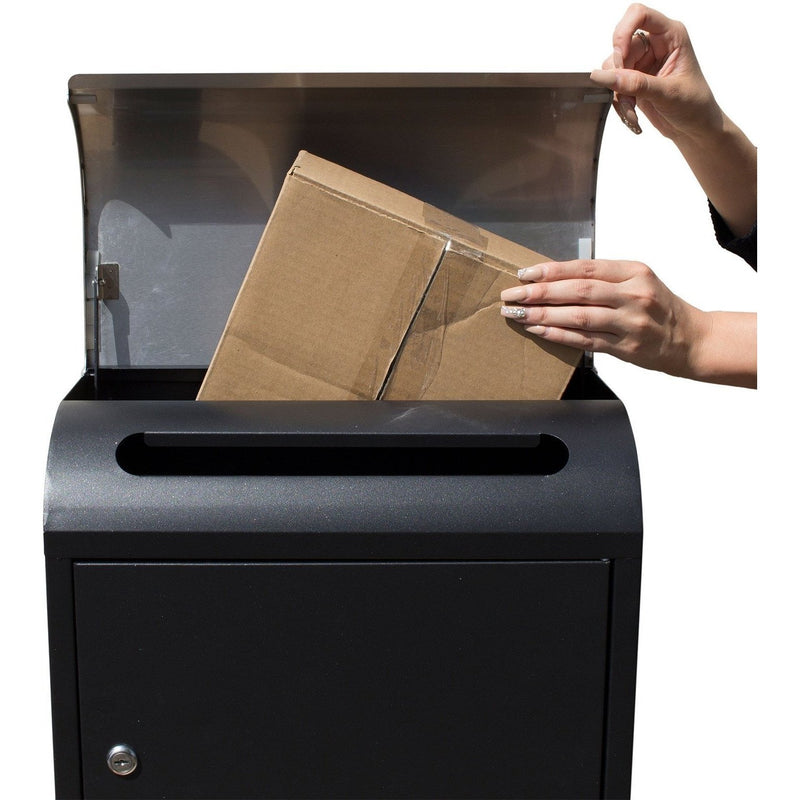 QualArc Selma Locking Wall Mounted Mail & Parcel Box