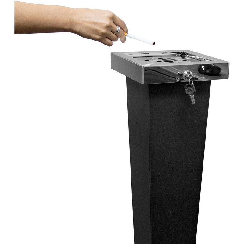 QualArc Winfield Huron Free Standing Cigarette Ash Receptacle