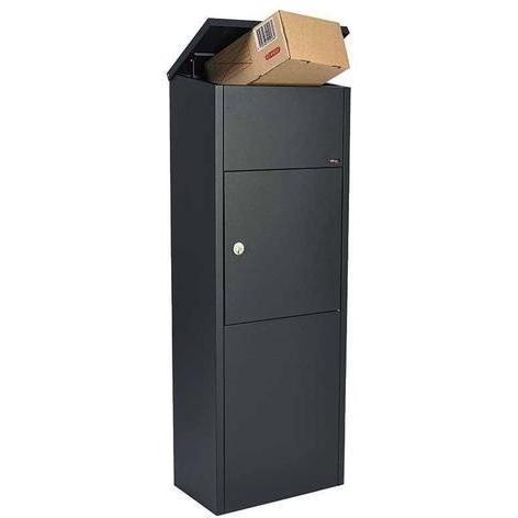 Qualarc ALX-600-BK Top Loading Mail / Parcel Box - Black