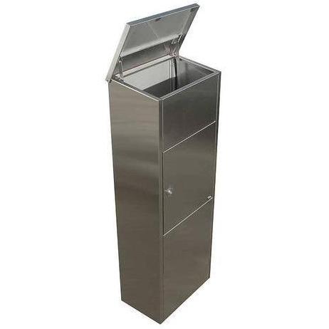 Qualarc ALX-600-SS Top Loading Mail / Parcel Box - Stainless Steel